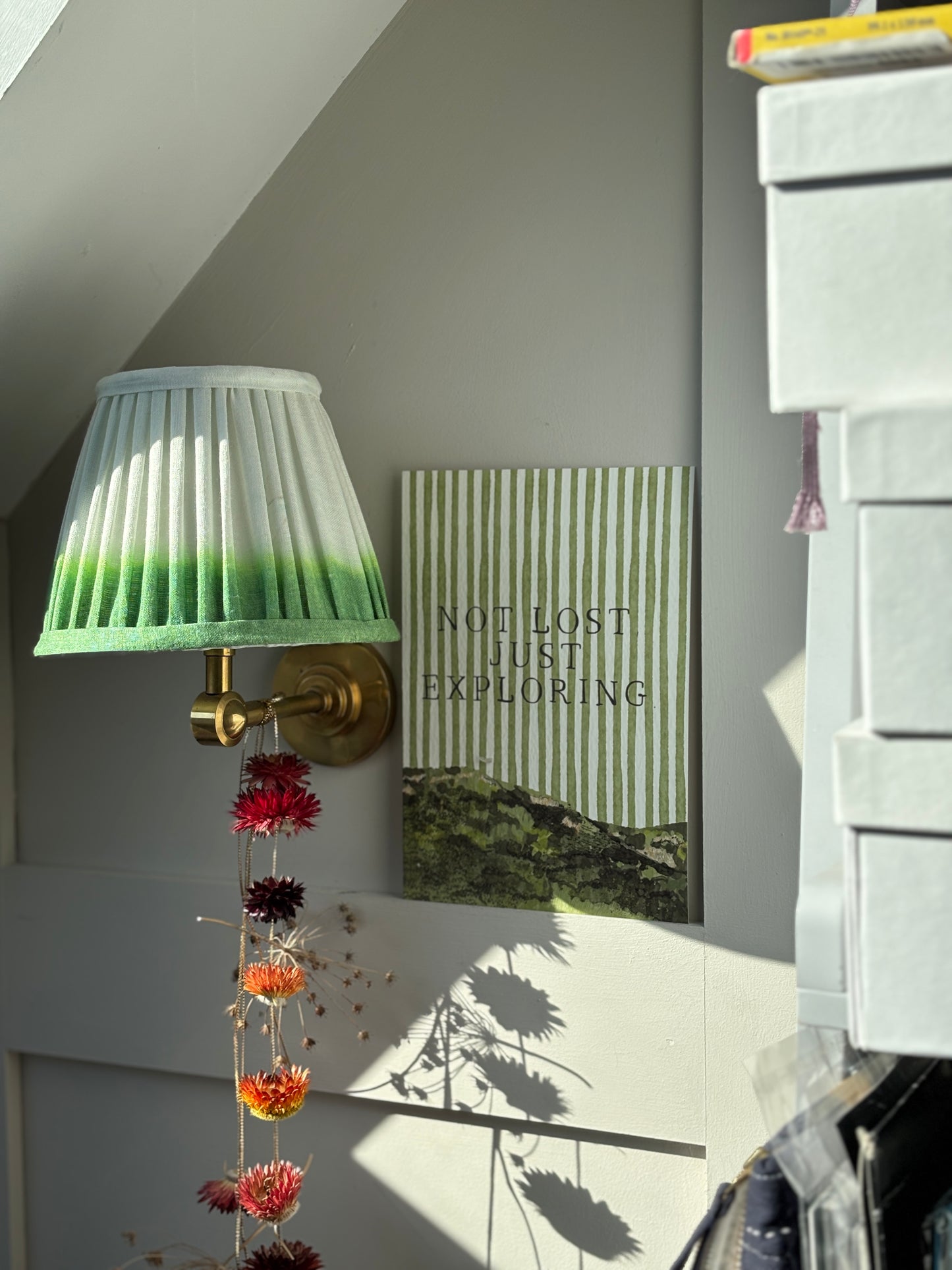 ‘Not Lost Just Exploring’ A5 Art Print