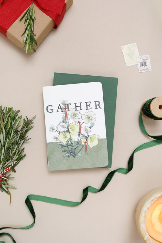 "Gather " Christmas Card