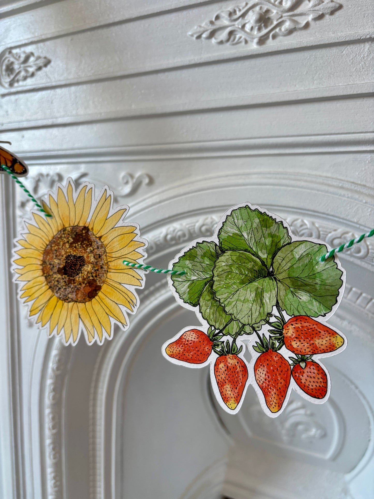 Summer Edition Illustrated Garland