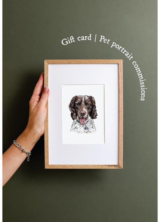 Gift Voucher - Pet Portrait