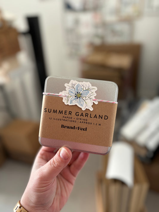 Summer Edition Illustrated Garland