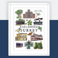 Earlswood | A4 Print Surrey Village Art Print