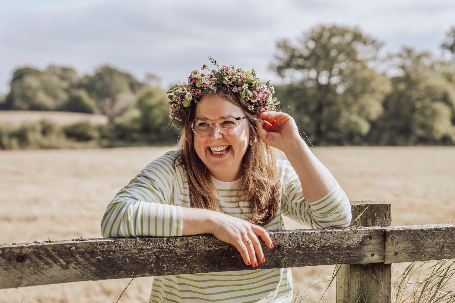 Surrey art print illustrator Debbie Poulton in South Nutfield