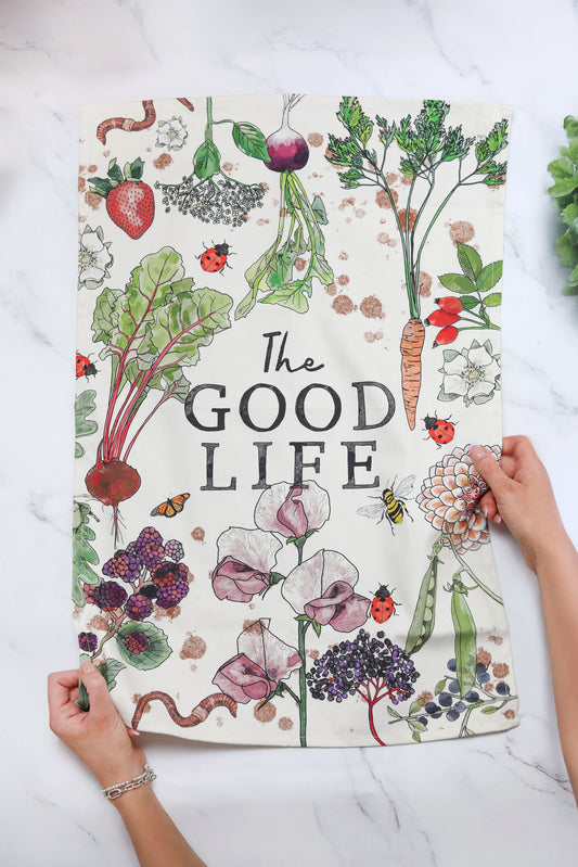 The Good Life Tea Towel