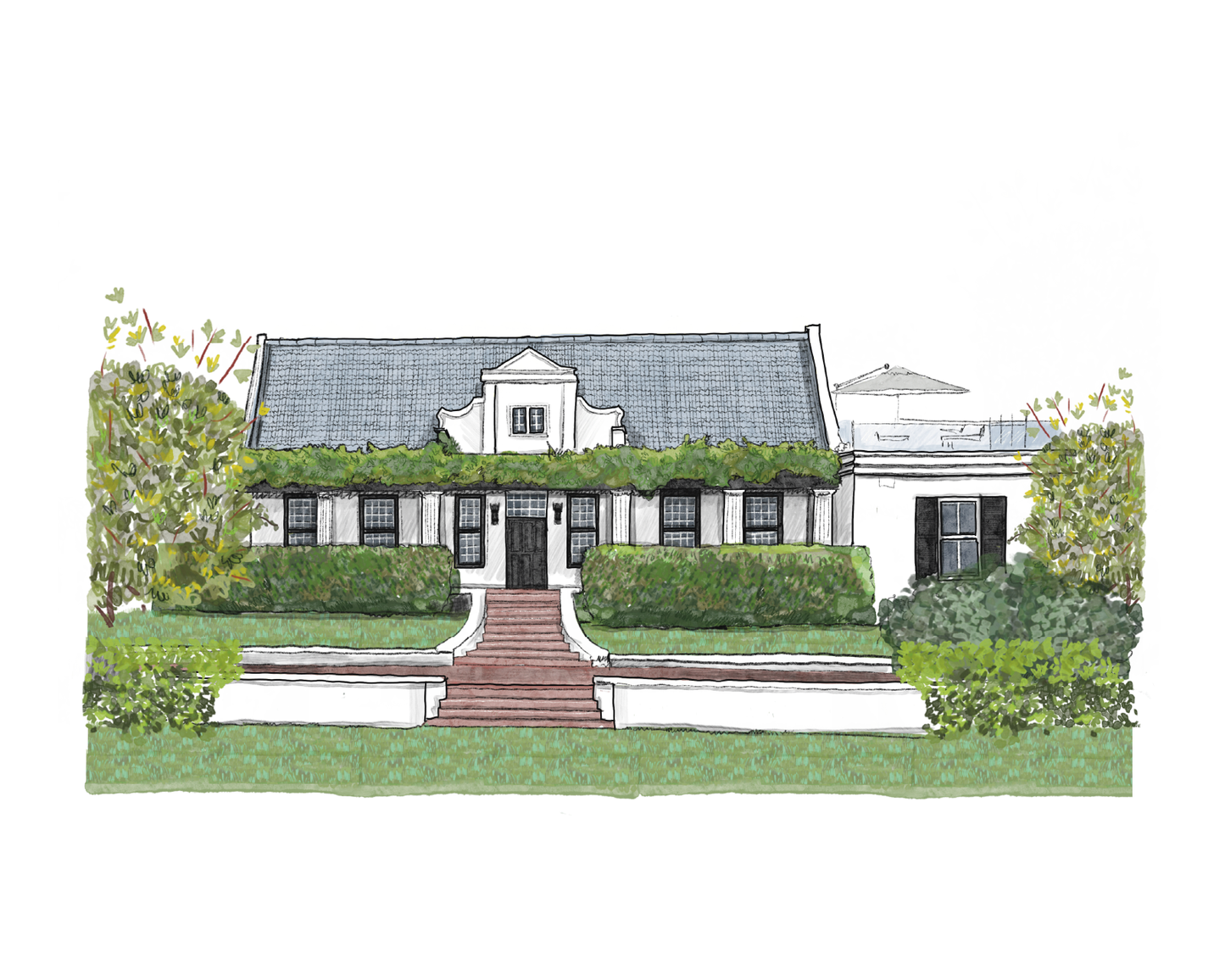 Place portrait | Bespoke commission | A4 print only