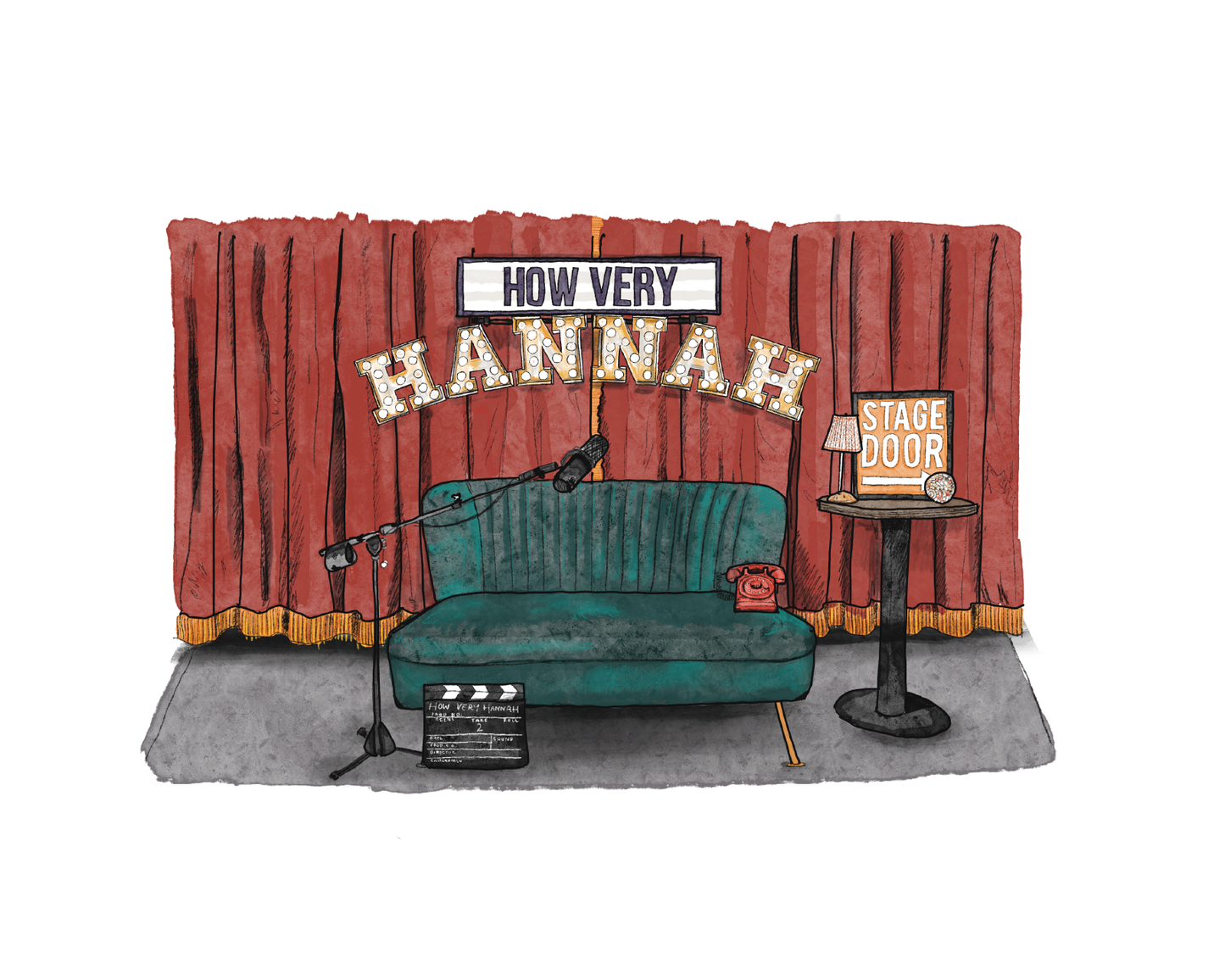 Place portrait | Bespoke commission | A4 print only