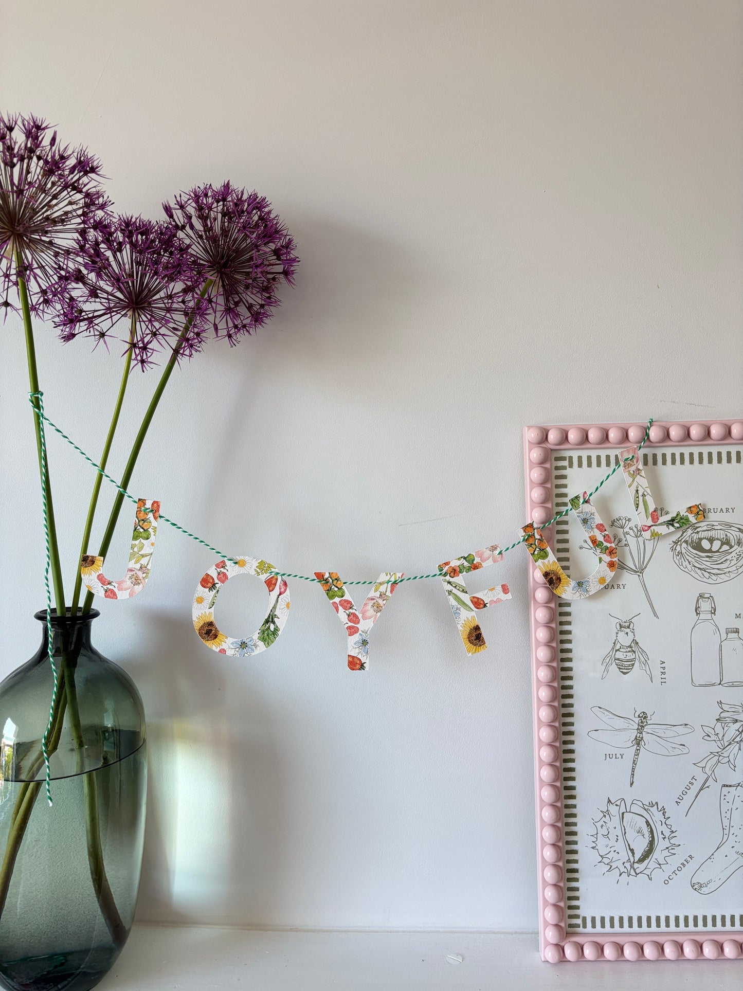 The Joyful Banner Garland