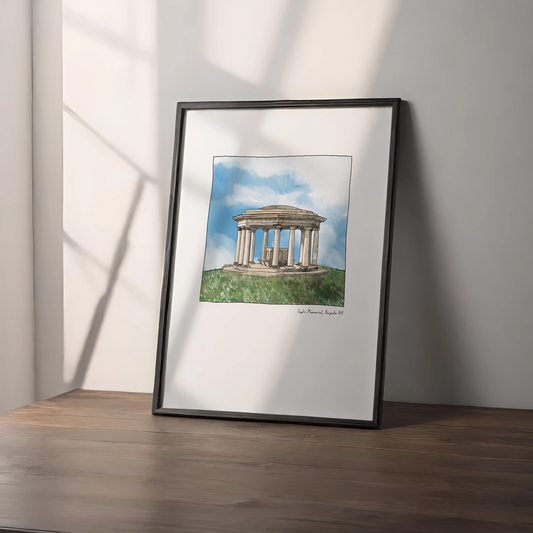 Reigate Hill | A4 Print | Inglis Memorial
