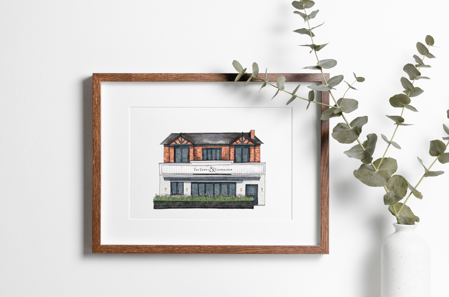 Custom Wedding Venue Portrait